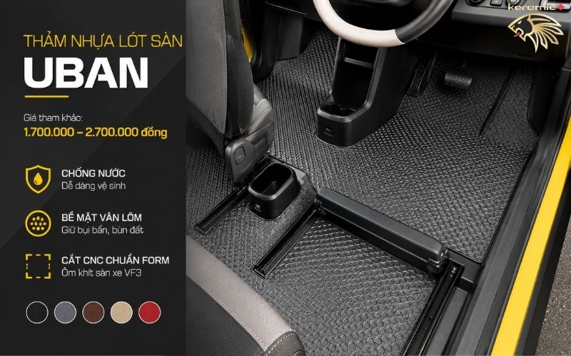 thảm lót sàn ô tô VinFast VF3