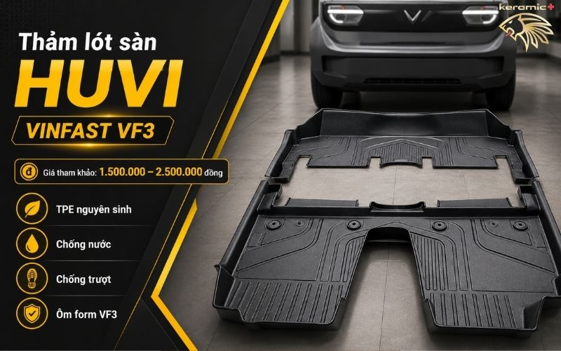 thảm lót sàn ô tô VinFast VF3