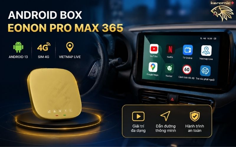 Android Box cho xe Vinfast VF3