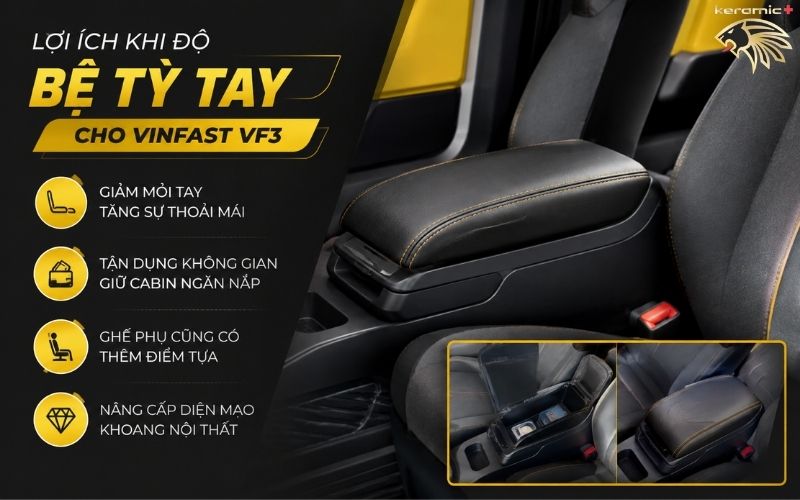 Bệ tỳ tay VF3