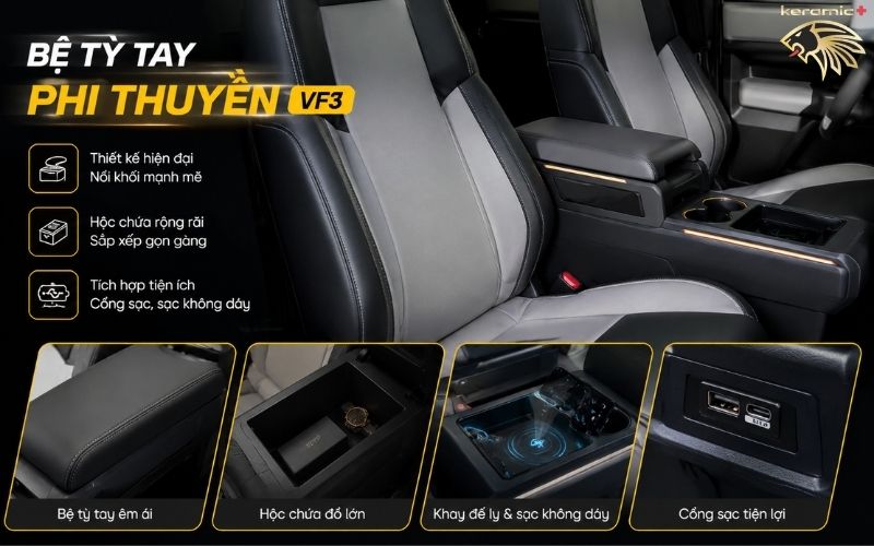 Bệ tỳ tay VF3