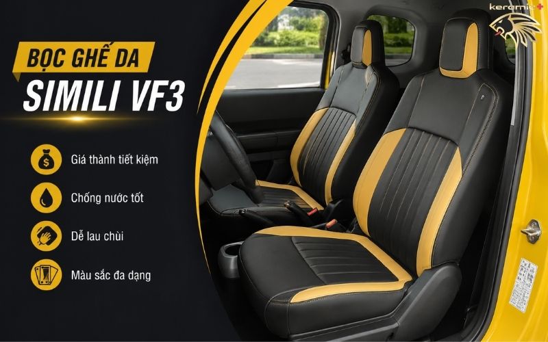 Bọc ghế da VF3 Bọc ghế da VF3