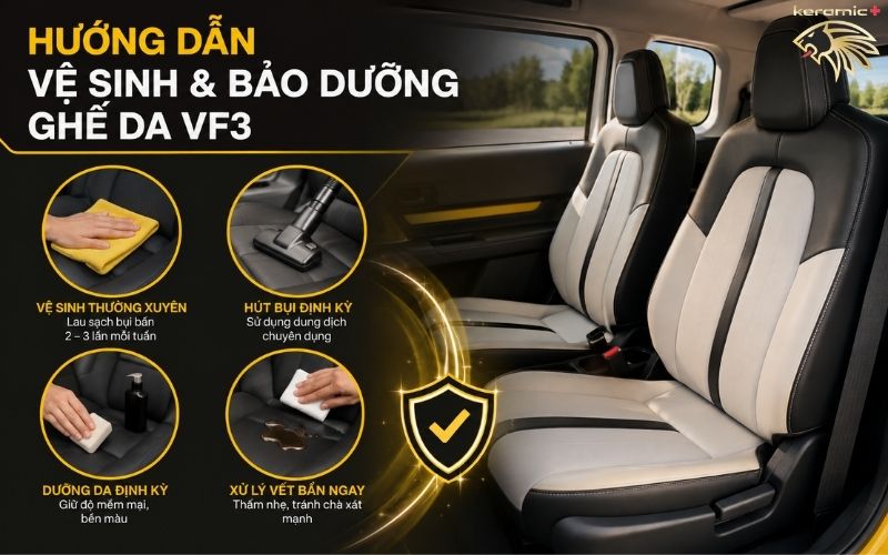 Bọc ghế da VF3 Bọc ghế da VF3