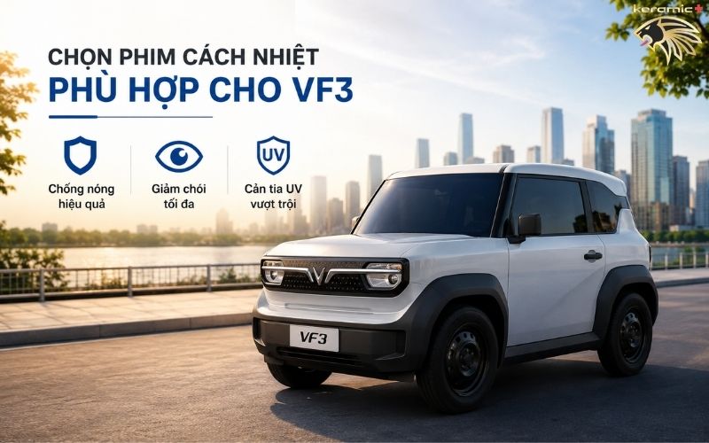Dán phim cách nhiệt VinFast VF3