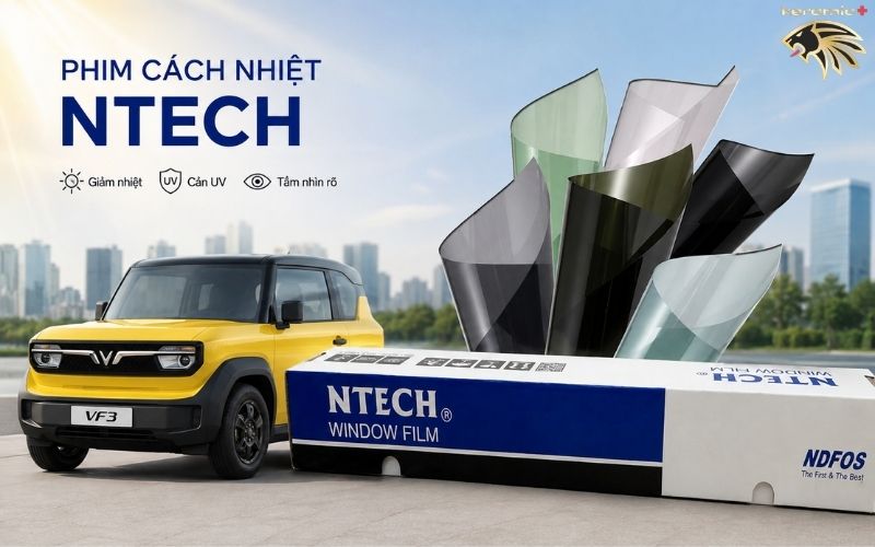 Dán phim cách nhiệt VinFast VF3