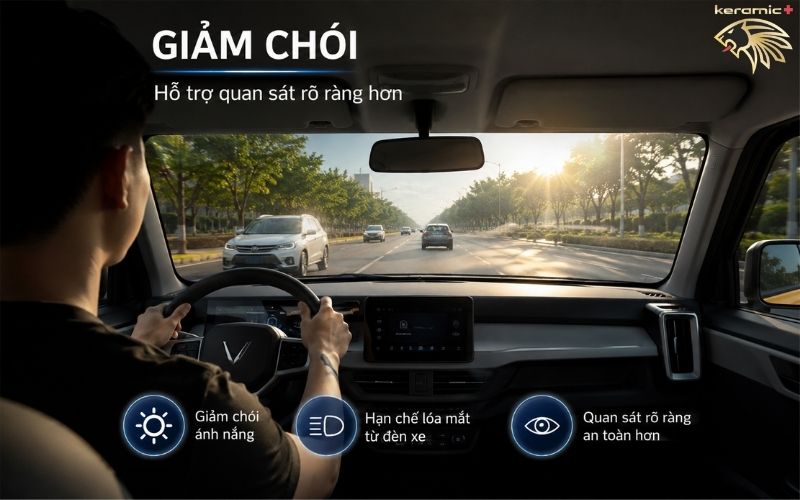 Dán phim cách nhiệt VinFast VF3