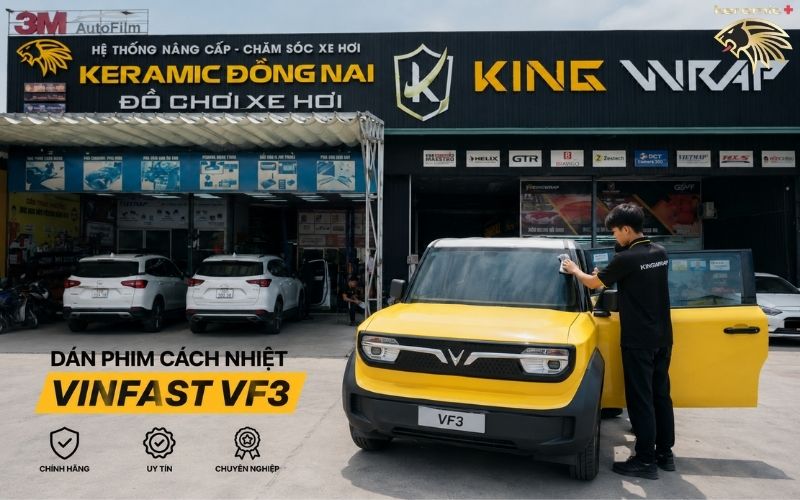 Dán phim cách nhiệt VinFast VF3