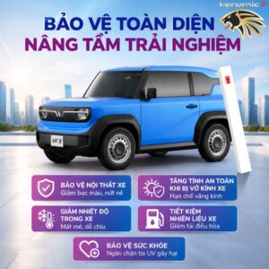 Dán phim cách nhiệt VinFast VF3