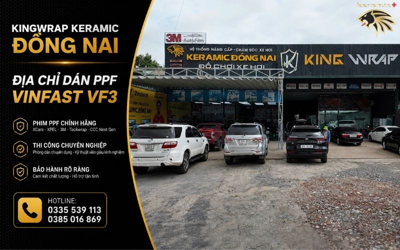 Dán PPF VF3 giá bao nhiêu