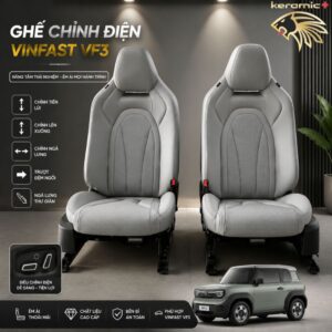 ghế chỉnh điện Vinfast VF3