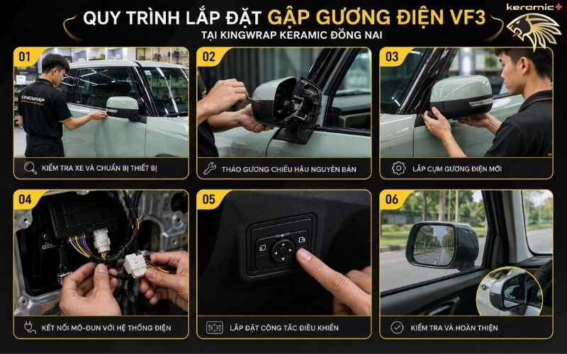 Gương điện VF3