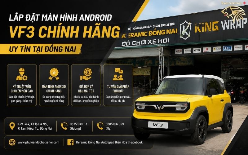 Màn hình Android VF3