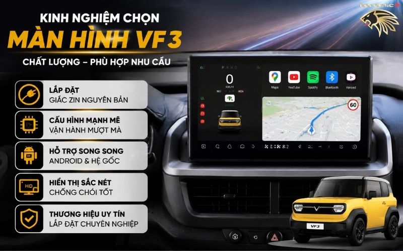 Màn hình Android VF3