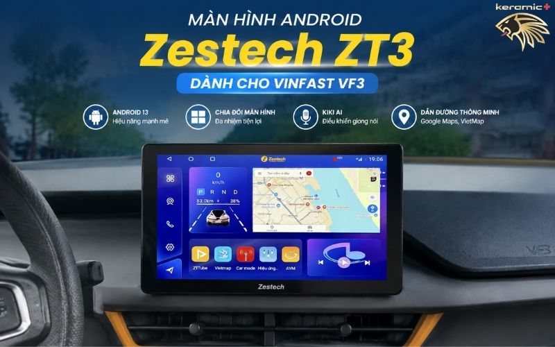 Màn hình Android VF3