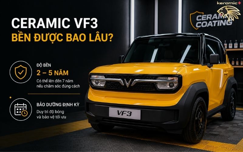 Phủ Ceramic Vinfast VF3 Phủ Ceramic Vinfast VF3