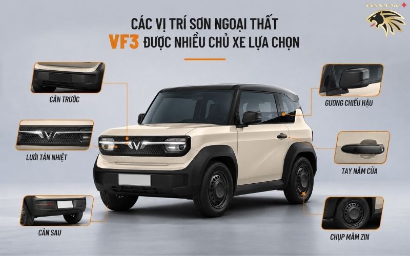Sơn ngoại thất VF3
