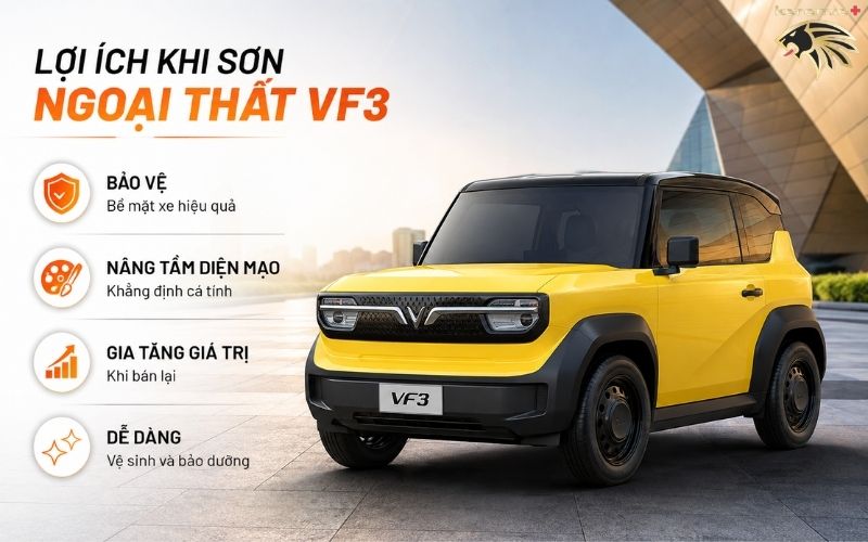 Sơn ngoại thất VF3