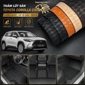 Thảm lót sàn 360 Toyota Corolla Cross