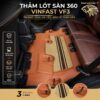 Thảm lót sàn 360 Toyota Veloz Cross