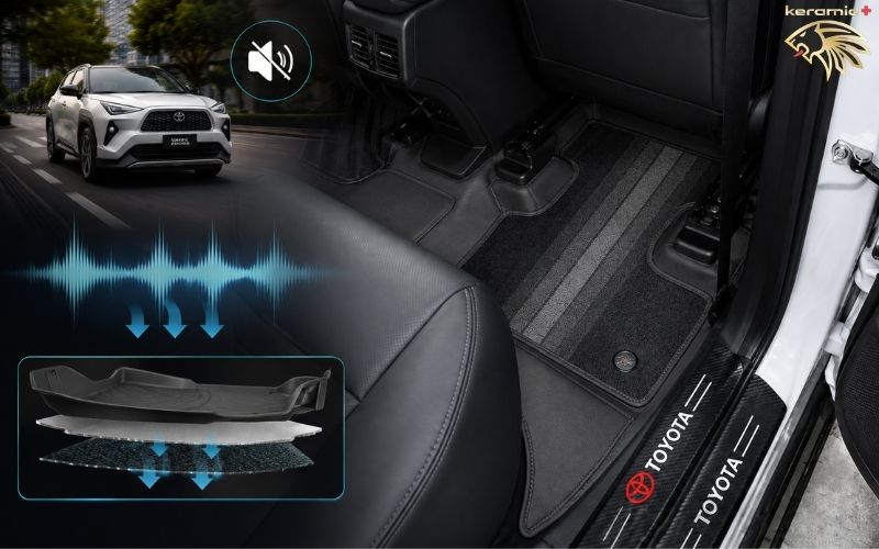 Thảm lót sàn 360 Toyota Yaris Cross Thảm lót sàn 360 Toyota Yaris Cross