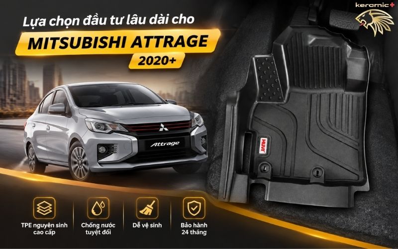 Thảm Lót Sàn Mitsubishi Attrage Thảm Lót Sàn Mitsubishi Attrage