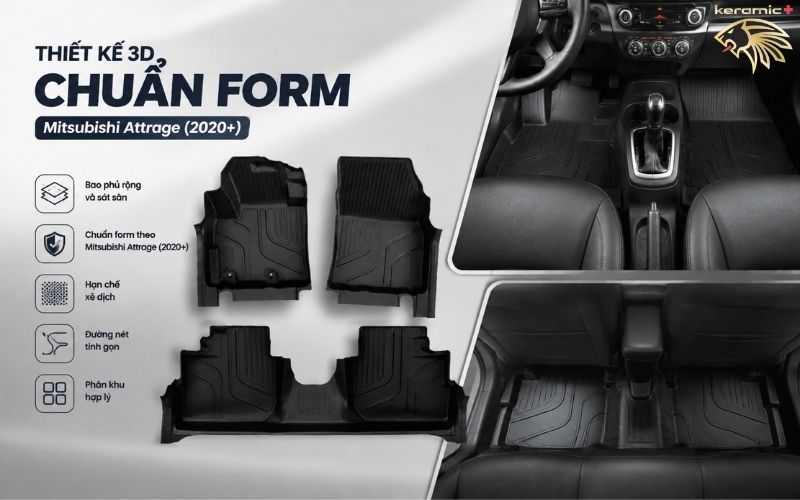 Thảm Lót Sàn Mitsubishi Attrage Thảm Lót Sàn Mitsubishi Attrage