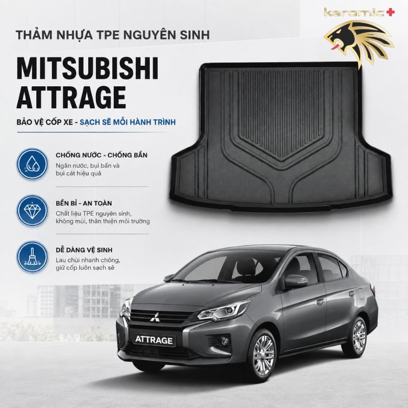 Thảm Lót Sàn Mitsubishi Attrage
