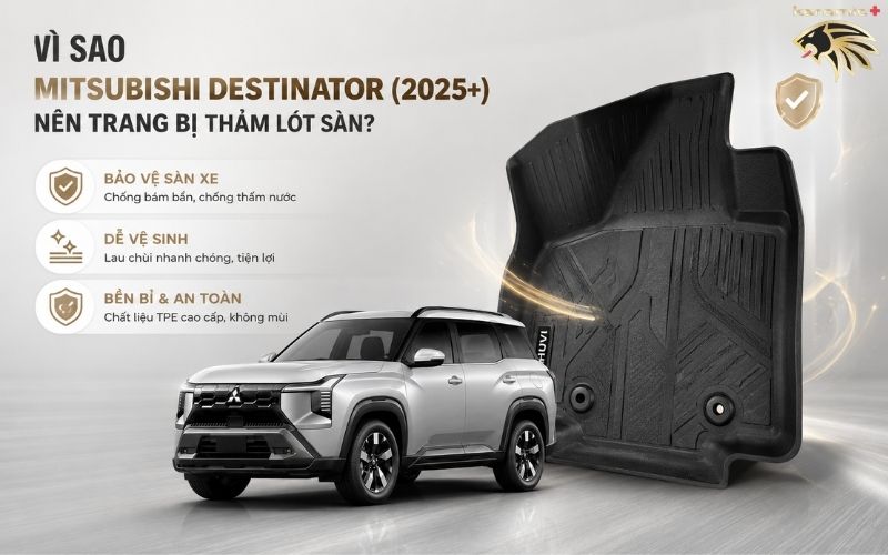 Thảm Lót Sàn Mitsubishi Destinator