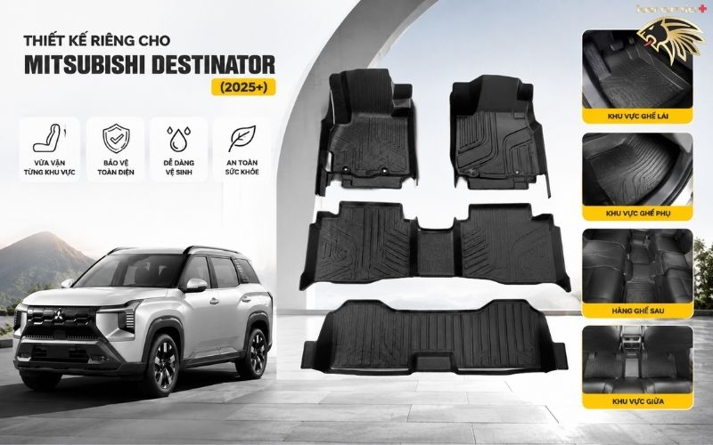 Thảm Lót Sàn Mitsubishi Destinator