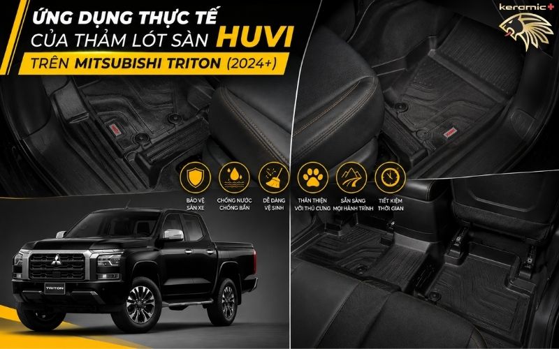 Thảm Lót Sàn Mitsubishi Triton