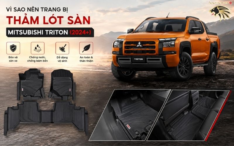 Thảm Lót Sàn Mitsubishi Triton