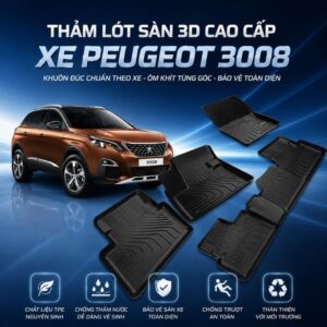 Thảm Lót Sàn Peugeot 3008