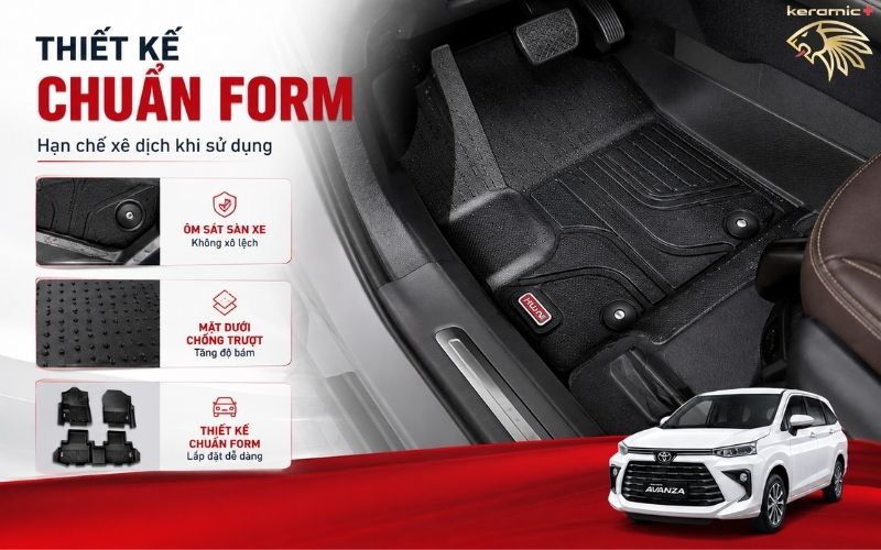 Thảm Lót Sàn Toyota Avanza
