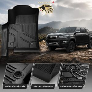 Thảm Lót Sàn Toyota Hilux