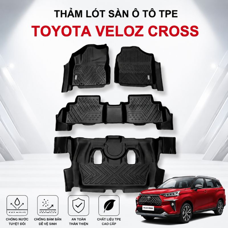 Thảm Lót Sàn Toyota Veloz Cross