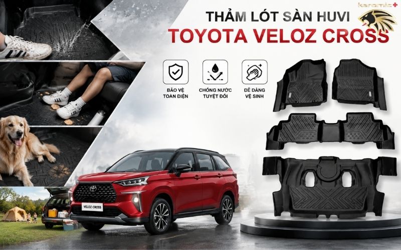 Thảm Lót Sàn Toyota Veloz Cross Thảm Lót Sàn Toyota Veloz Cross