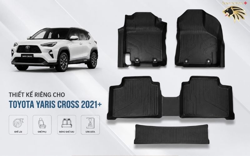 Thảm Lót Sàn Toyota Yaris Cross