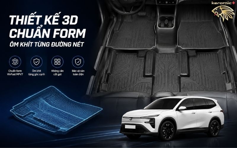 Thảm Lót Sàn Vinfast MPV7