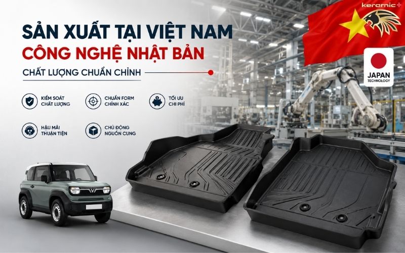 Thảm Lót Sàn Vinfast VF3 Thảm Lót Sàn Vinfast VF3