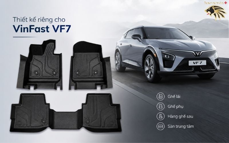 Thảm Lót Sàn Vinfast VF7 Thảm Lót Sàn Vinfast VF7