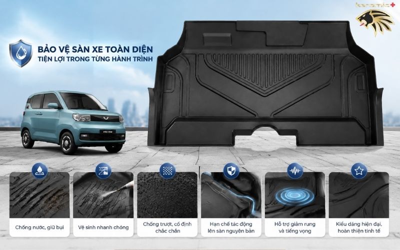Thảm Lót Sàn Wuling Mini EV