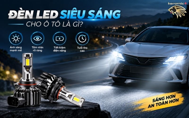 bóng đèn Led oto siêu sáng