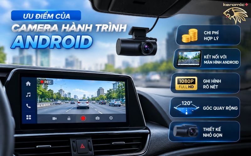 camera hành trình Android camera hành trình Android