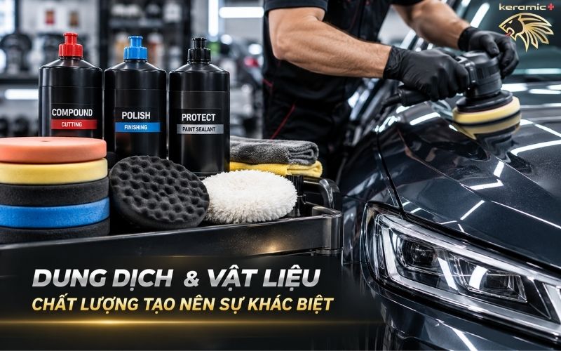 Đánh bóng xe ô tô giá bao nhiêu