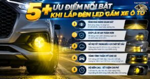 đèn led gầm xe ô tô