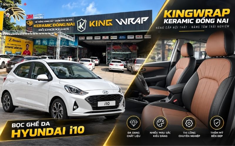 mẫu ghế da i10 đẹp