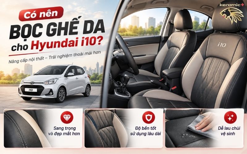mẫu ghế da i10 đẹp