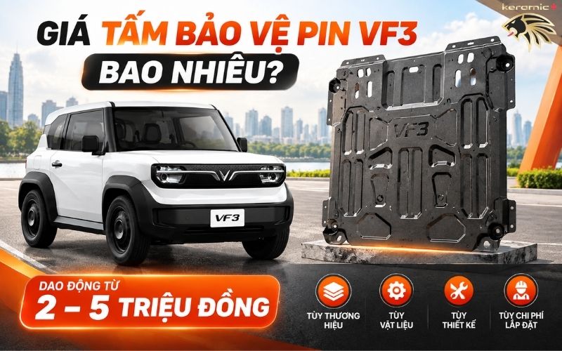 tấm bảo vệ pin VF3