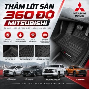 Thảm Lót Sàn 360 Độ Mitsubishi