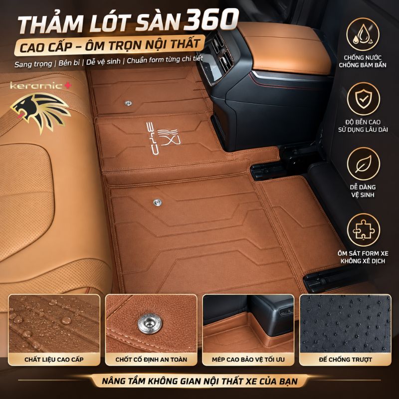 Thảm lót sàn 360 Fiber BYD HAN